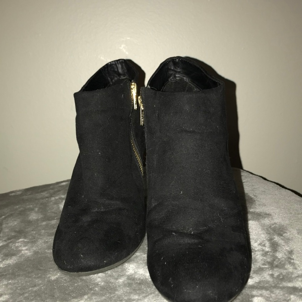 Black Bootie Heels